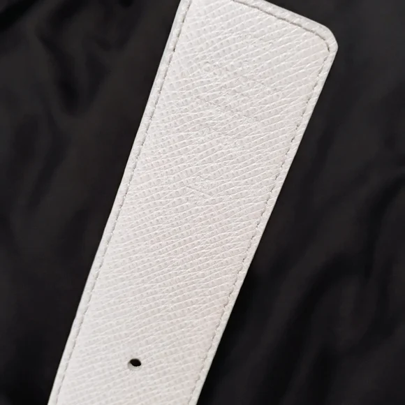 Louis Vuitton White Monogram Belt with Silver Accent - Picture 7 of 7